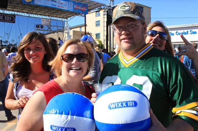 As seen at the WIXX Stage
