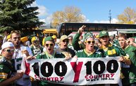 Y100 Tailgate Party at Brett Favre's Steakhouse :: Packers vs. Saints 17
