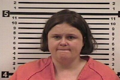 Teresa Mayes, 31, of Guntown, Mississippi, is seen in this undated booking photo from the Hardeman County Sheriff's Department which was rel Teresa Mayes, 31, of Guntown, Mississippi, is seen in this undated booking photo from the Hardeman County Sheriff's Department which was rel