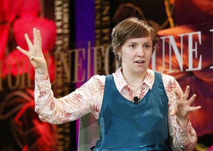 Lena Dunham, filmmaker, actress and director, speaks during a one-on-one session at Fortune's Most Powerful Women Summit in Laguna Niguel, C Lena Dunham, filmmaker, actress and director, speaks during a one-on-one session at Fortune's Most Powerful Women Summit in Laguna Niguel, C
