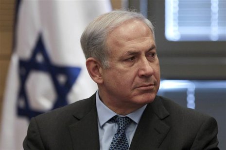 Israel's Prime Minister Benjamin Netanyahu attends a Likud party meeting at parliament in Jerusalem January 17, 2011. REUTERS/Baz Ratner Israel's Prime Minister Benjamin Netanyahu attends a Likud party meeting at parliament in Jerusalem January 17, 2011. REUTERS/Baz Ratner