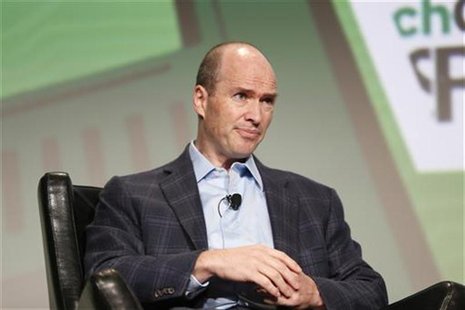 Venture capitalist Ben Horowitz of Andreessen Horowitz speaks on stage during a fireside chat with moderator Bill Campbell, chairman of the Venture capitalist Ben Horowitz of Andreessen Horowitz speaks on stage during a fireside chat with moderator Bill Campbell, chairman of the