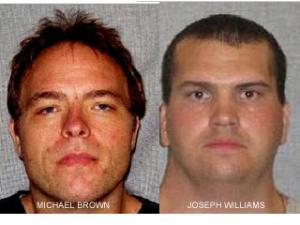 Michael Brown and Joseph Williams mugshots, courtesy Wis. Dept. of Corrections Michael Brown and Joseph Williams mugshots, courtesy Wis. Dept. of Corrections