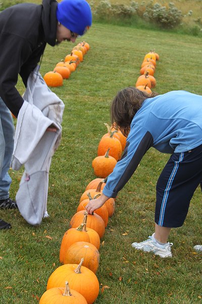 Maino and the Wisconsin Desert Vets sell pumpkins and raise money to send Halloween treats to troops
