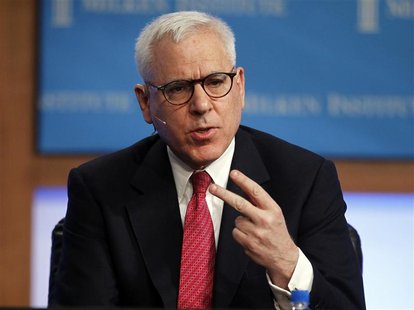 Carlyle Group's co-founder and Managing Director David Rubenstein speaks at the panel discussion "Global Opportunities in Private Equity" at Carlyle Group's co-founder and Managing Director David Rubenstein speaks at the panel discussion "Global Opportunities in Private Equity" at