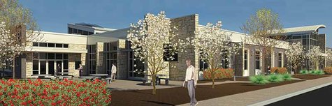 Artists rendering of Stevens Point Mid State Technical College building when it opens in 2014. Artists rendering of Stevens Point Mid State Technical College building when it opens in 2014.