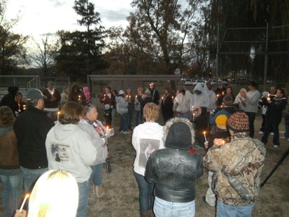 Candlelight vigil held 10/10/12 for Stephanie Low, who has been missing for two years. Candlelight vigil held 10/10/12 for Stephanie Low, who has been missing for two years.