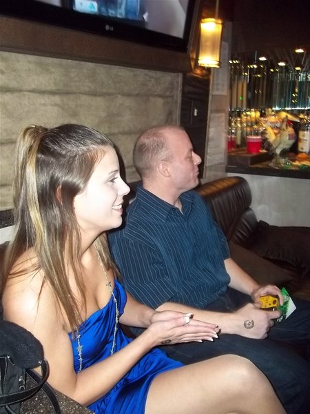 Y100 contest winners on the bus with Justin Moore
