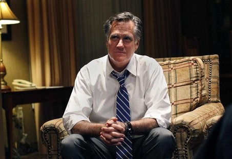 Republican presidential nominee Mitt Romney watches the Vice Presidential debate in his hotel room in Asheville, North Carolina October 11, Republican presidential nominee Mitt Romney watches the Vice Presidential debate in his hotel room in Asheville, North Carolina October 11,