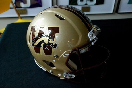 WMU Football helmet WMU Football helmet