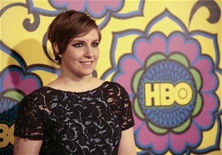 Actress Lena Dunham, of the comedy series "Girls", arrives at HBO's post award reception following the 64th Primetime Emmy Awards in West Ho Actress Lena Dunham, of the comedy series "Girls", arrives at HBO's post award reception following the 64th Primetime Emmy Awards in West Ho