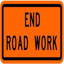 end road work end road work