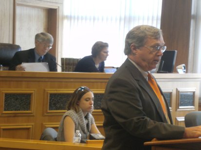 Charlie Carlson from Carlson-Dettman makes a presentation to the Wood County Board 10/16/12 about county employee compensation issues. Charlie Carlson from Carlson-Dettman makes a presentation to the Wood County Board 10/16/12 about county employee compensation issues.