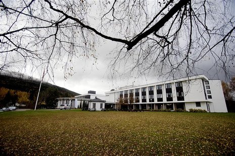 General view of the exterior of the Hurdalsjoen hotel and conference centre where attempts at peace negotiations between FARC Marxist rebels General view of the exterior of the Hurdalsjoen hotel and conference centre where attempts at peace negotiations between FARC Marxist rebels