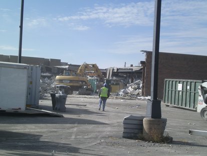Demolition continues at the former Centerpoint Marketplace Mall in Stevens Point Demolition continues at the former Centerpoint Marketplace Mall in Stevens Point