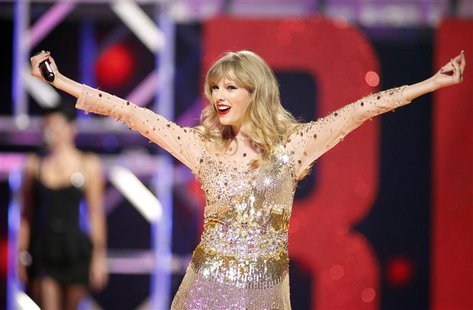 Taylor Swift performs during the second day of the 2012 iHeartRadio Music Festival at the MGM Grand Garden Arena in Las Vegas, Nevada Septem Taylor Swift performs during the second day of the 2012 iHeartRadio Music Festival at the MGM Grand Garden Arena in Las Vegas, Nevada Septem