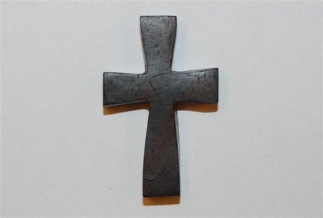 A cross recovered during the Jessica Ridgeway investigation is shown in this handout photo supplied by the Westminister Police Department Oc A cross recovered during the Jessica Ridgeway investigation is shown in this handout photo supplied by the Westminister Police Department Oc