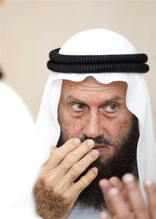 Kuwait MP Khalid Al Sulan al-Issa attends a meeting of opposition members of parliament in Kuwait October 20, 2012. Kuwait's main opposition Kuwait MP Khalid Al Sulan al-Issa attends a meeting of opposition members of parliament in Kuwait October 20, 2012. Kuwait's main opposition