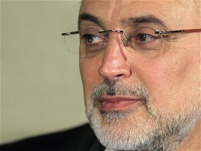 Iranian Foreign Minister Ali Akbar Salehi attends a news conference after a meeting regarding the Syrian crisis, in Cairo September 17, 2012 Iranian Foreign Minister Ali Akbar Salehi attends a news conference after a meeting regarding the Syrian crisis, in Cairo September 17, 2012