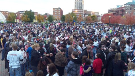 A park full of zombies, oh the humanity!!! A park full of zombies, oh the humanity!!!
