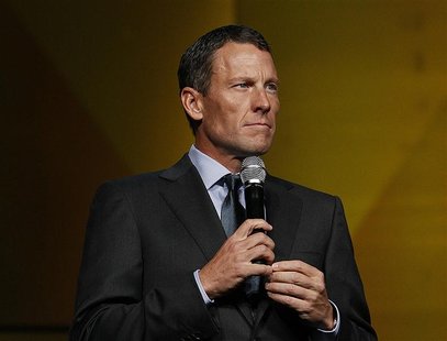 Lance Armstrong makes an appearance at the LIVESTRONG's 15th anniversary gala, his cancer-fighting charity in Austin, Texas, October 19, 201 Lance Armstrong makes an appearance at the LIVESTRONG's 15th anniversary gala, his cancer-fighting charity in Austin, Texas, October 19, 201