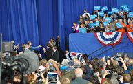 Michelle Obama UWMC visit during Campaign '12 13