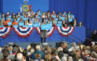 Michelle Obama UWMC visit during Campaign '12 6