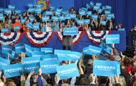 Michelle Obama UWMC visit during Campaign '12 2