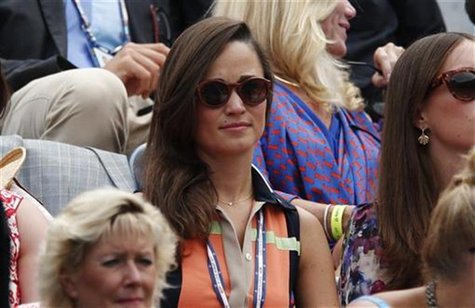 Pippa Middleton, the sister of Catherine, Duchess of Cambridge, watches from the gallery at the U.S. Open tennis tournament in New York Sept Pippa Middleton, the sister of Catherine, Duchess of Cambridge, watches from the gallery at the U.S. Open tennis tournament in New York Sept