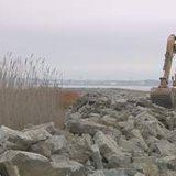 Cat Island restoration project (courtesy of FOX 11). Cat Island restoration project (courtesy of FOX 11).