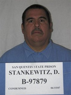 Douglas Stankewitz, shown in this 2007 photo provided by the California Department of Corrections and Rehabilitation, is California's longes Douglas Stankewitz, shown in this 2007 photo provided by the California Department of Corrections and Rehabilitation, is California's longes
