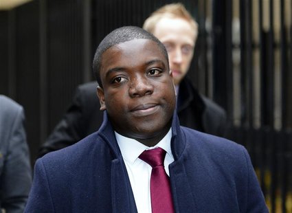 Former UBS trader Kweku Adoboli arrives at Southwark Crown Court in London October 26, 2012. REUTERS/Paul Hackett Former UBS trader Kweku Adoboli arrives at Southwark Crown Court in London October 26, 2012. REUTERS/Paul Hackett