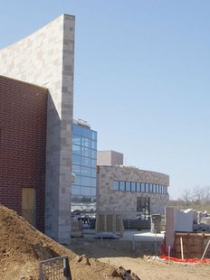 The construction of Linden Grove Middle School was one of the results of the last bond issue. The construction of Linden Grove Middle School was one of the results of the last bond issue.