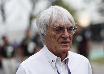 Formula One commercial supremo Bernie Ecclestone is pictured in the paddock ahead of the Singapore F1 Grand Prix at the Marina Bay street ci Formula One commercial supremo Bernie Ecclestone is pictured in the paddock ahead of the Singapore F1 Grand Prix at the Marina Bay street ci