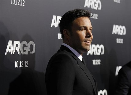 Director of the movie and cast member Ben Affleck poses at the premiere of "Argo" at the Academy of Motion Picture Arts and Sciences in Beve Director of the movie and cast member Ben Affleck poses at the premiere of "Argo" at the Academy of Motion Picture Arts and Sciences in Beve