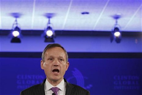 Barclays PLC Chief Executive Antony Jenkins speaks during the first day of the Clinton Global Initiative 2012 (CGI) in New York, September 2 Barclays PLC Chief Executive Antony Jenkins speaks during the first day of the Clinton Global Initiative 2012 (CGI) in New York, September 2