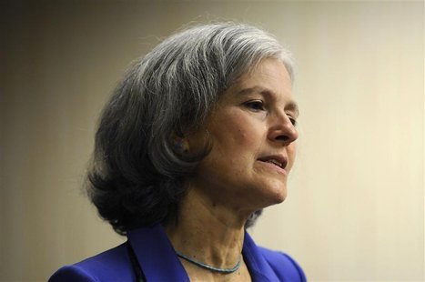 Green Party presidential candidate Jill Stein addresses a news conference at the Green Party presidential nominating convention in Baltimore Green Party presidential candidate Jill Stein addresses a news conference at the Green Party presidential nominating convention in Baltimore
