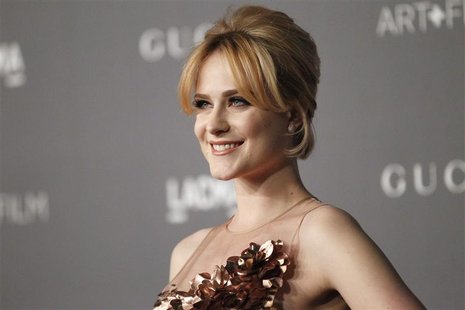 Actress Evan Rachel Wood poses at the Los Angeles County Museum of Art (LACMA) 2012 Art + Film Gala in Los Angeles, California October 27, 2 Actress Evan Rachel Wood poses at the Los Angeles County Museum of Art (LACMA) 2012 Art + Film Gala in Los Angeles, California October 27, 2
