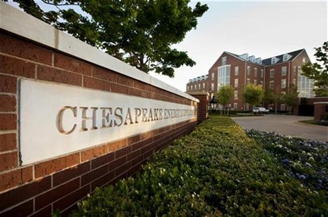 Chesapeake Energy Corporation's 50 acre campus is seen in Oklahoma City, Oklahoma, on April 17, 2012. REUTERS/Steve Sisney Chesapeake Energy Corporation's 50 acre campus is seen in Oklahoma City, Oklahoma, on April 17, 2012. REUTERS/Steve Sisney