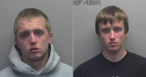 (L) Dakota Hanson (R) Jordan Hansen (L) Dakota Hanson (R) Jordan Hansen