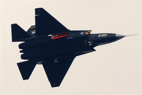 A "Guying" stealth fighter participates in a test flight in Shenyang, Liaoning province, October 31, 2012. REUTERS/Stringer A "Guying" stealth fighter participates in a test flight in Shenyang, Liaoning province, October 31, 2012. REUTERS/Stringer