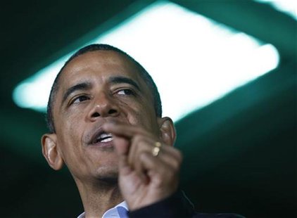 U.S. President Barack Obama speaks at a campaign event inside a very dusty building at the Franklin County fairgrounds in Hilliard, Ohio, No U.S. President Barack Obama speaks at a campaign event inside a very dusty building at the Franklin County fairgrounds in Hilliard, Ohio, No
