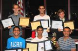 back: (l-r) Ian Wright, Zak Haggagi, Scout Case
front: (l-r) Nooh, Mohamed, and Yousif Aljabaly back: (l-r) Ian Wright, Zak Haggagi, Scout Case
front: (l-r) Nooh, Mohamed, and Yousif Aljabaly