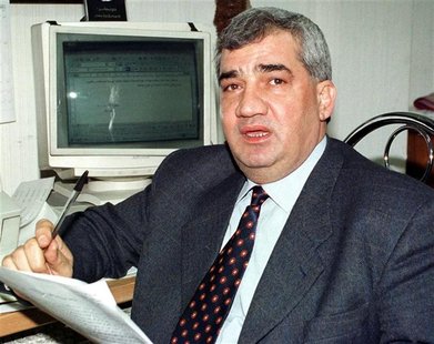 Syrian member of Parliament and leading opposition activist Riad Seif sits in his office during an interview with Reuters in Damascus in thi Syrian member of Parliament and leading opposition activist Riad Seif sits in his office during an interview with Reuters in Damascus in thi