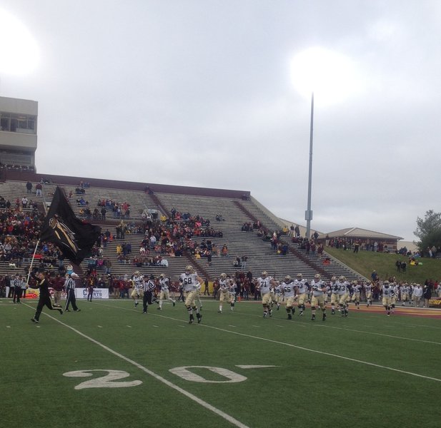 WMU marches onto the field in Mt. Pleasant WMU @ CMU 11/3/12