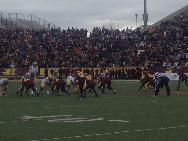 The Bronco offense is clicking. WMU @ CMU 11/3/12