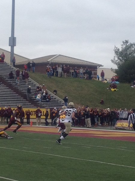 Blake Hammond breaks loose for 6! WMU @ CMU 11/3/12