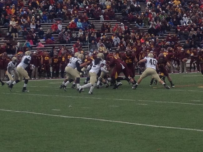 The Bronco D is on a roll. WMU @ CMU 11/3/12