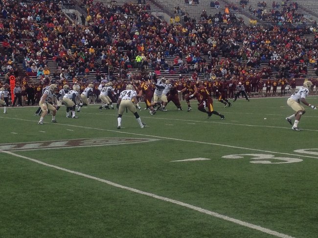 The Bronco D is on a roll. WMU @ CMU 11/3/12