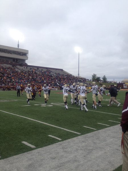 Broncos come up with a big stop on 3rd down. WMU @ CMU 11/3/12